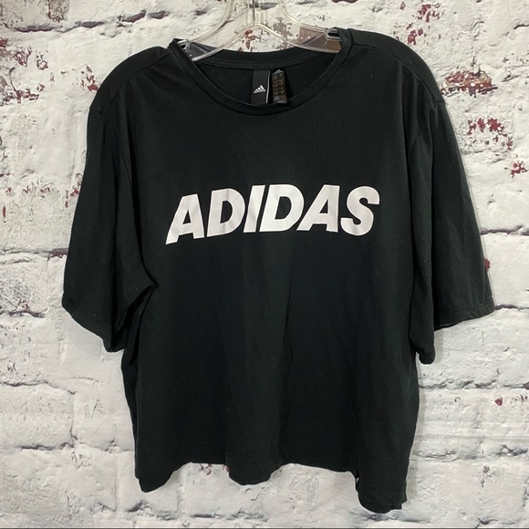 adidas Tops - ADIDAS Logo Crop Tee